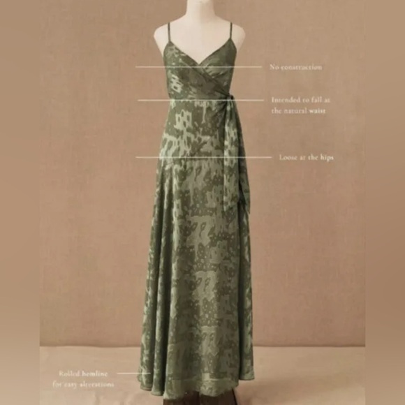 Hutch Dresses & Skirts - Hutch formal or bridesmaid dress in sage green
